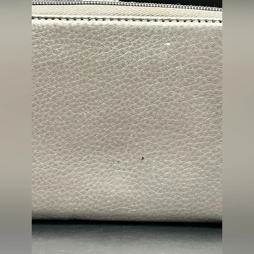 The Sak‎ - Gray Studded Leather Wristlet- Pre- Owned